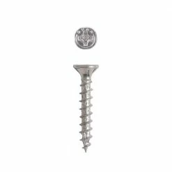 SPAX #8 x 1-1/4 in. Phillips-Square Drive Flat Head Full Thread Zinc Coated Multi-Material Screw (240 per Box)
