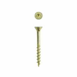 SPAX #8 x 1-1/2 in. Yellow Zinc Coated T-Star Plus Drive Flat Undercut Multi-Purpose Screw (197 per Box)