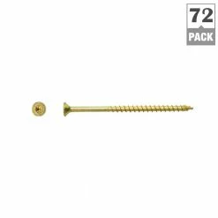 SPAX #10 x 3 in. Yellow Zinc Coated T-Star Plus Drive Flat Undercut Partial Thread Multi-Purpose Screw (72 per Box) -Laurey Sales spax wood screws 4191020500754 66 1000