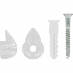 OOK 1/4 in. 20 lb. Fancy Mirror Clips (4-Pack)