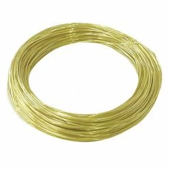 OOK 75 ft. 25 lb. 28-Gauge Brass Hobby Wire